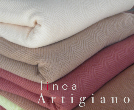 Bergamo Cashmere Blankets in Herringbone design